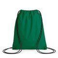 Mochila de cordones con ojales metálicos Verde Kelly