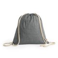 Mochila cuerdas de algodón reciclado 120 g/m²