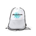 Mochila de cuerdas con bolsillo acolchado