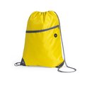 Mochila cuerdas en poliéster con salida auriculares y bolsillo Ama