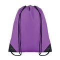 Mochila Cuerdas Reforzada 190T Violeta