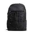 Mochila deportiva de poliéster 600D Negro