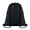 Mochila grande de cuerdas con bolsillo frontal