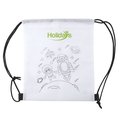 Mochila infantil con dibujo para colorear