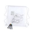 Mochila infantil non-woven para colorear con motivos navideños Papn