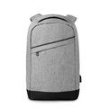 Mochila jaspeada antirrobo para portátil 13' con salida USB  Gris