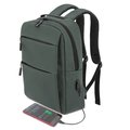Mochila multicompartimentada y USB