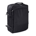 Mochila de nailon 32L compatible con trolley Negro