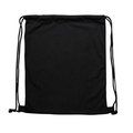 Mochila de pana con cuerdas Negro TALLA ÚNICA ADULTO
