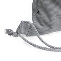 Mochila de pana con cuerdas