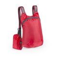 Mochila plegable en ripstop Rojo