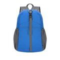 Mochila Plegable RPET con Bolsillos Azul