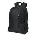 Mochila poliéster con 2 compartimentos laterales para ordenador 15'