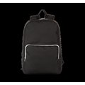 Mochila Poliéster Acolchada Black / Light Grey