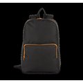 Mochila Poliéster Acolchada Black / Orange