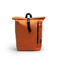 Mochila de poliéster apertura extensible Naranja