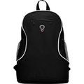 Mochila de poliéster con asas Negro UNICA