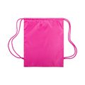 Mochila en poliéster con cuerdas extra gruesas Fucsi