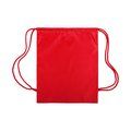 Mochila en poliéster con cuerdas extra gruesas Roj
