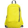 Mochila de poliéster ligera y compacta Amarillo