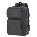 Mochila de poliéster RPET Gri
