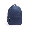 Mochila de poliéster con varios compartimentos Marino
