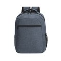 Mochila para portátil 15" en poliéster con compartimento interior Gri
