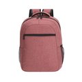 Mochila para portátil 15" en poliéster con compartimento interior Roj