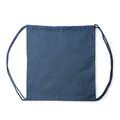 Mochila realizada en tela de cáñamo Azul Riviera