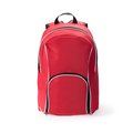 Mochila reforzada con rebite blanco Roj