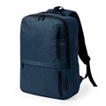Mochila RPET Acolchada 3 Bolsillos Frontales Mar