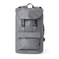 Mochila RPET Ecológica con Solapa Gri