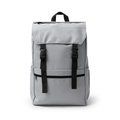 Mochila RPET con solapa ajustable Gris Talla Única Adulto