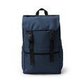 Mochila RPET con solapa ajustable Marino