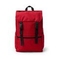 Mochila RPET con solapa ajustable Rojo Talla Única Adulto