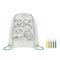 Mochila Saco para Colorear con Rotuladores Lima