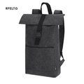 Mochila con solapa fieltro RPET
