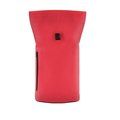 Mochila de suave PU con hebilla y bolsillo frontal