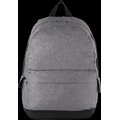 Mochila Tablet 600D con 2 Bolsillos Solapa Graphite Grey Heather