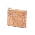 Monedero de corcho con anilla para llaves