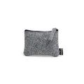 Monedero de fieltro reciclado Gris Talla Única Adulto
