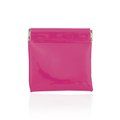 Monedero Flúor PVC Apertura a Presión Fucsia Fluor