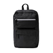 Mochila con 2 bolsillos frontales Negro