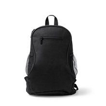 Mochila de 300D RPET Negro Vigore