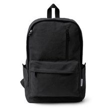Mochila de algodón reciclado 330 g/m2 Negro