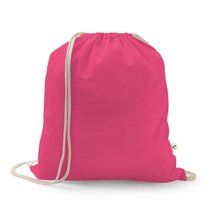 Mochila de algodón reciclado y poliéster Rosa