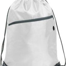 Mochila con asas y salida para cables Blanco