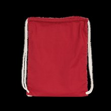 Mochila con cordón de ajuste grueso Hibiscus Red