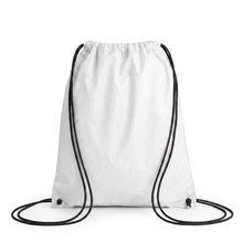 Mochila de cordones con ojales metálicos Blanco
