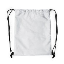 Mochila de cuerdas ajustables 600D Ripstop Blanco